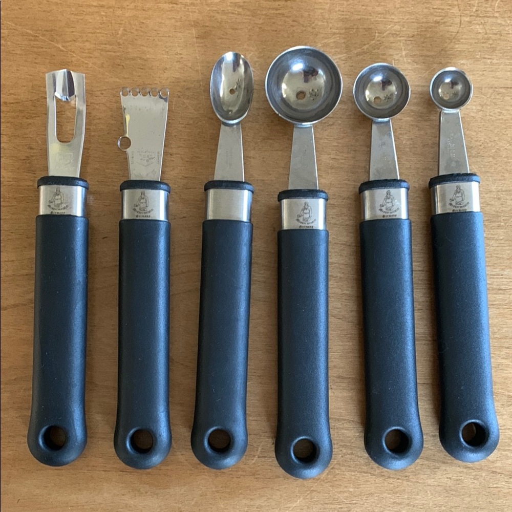Messermeister 6 Piece Stainless Steel Garnishing Set